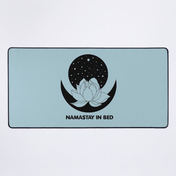 Item preview, Namastay in Bed Lotus blossom & Stars designed and sold by 247DesignStudio.