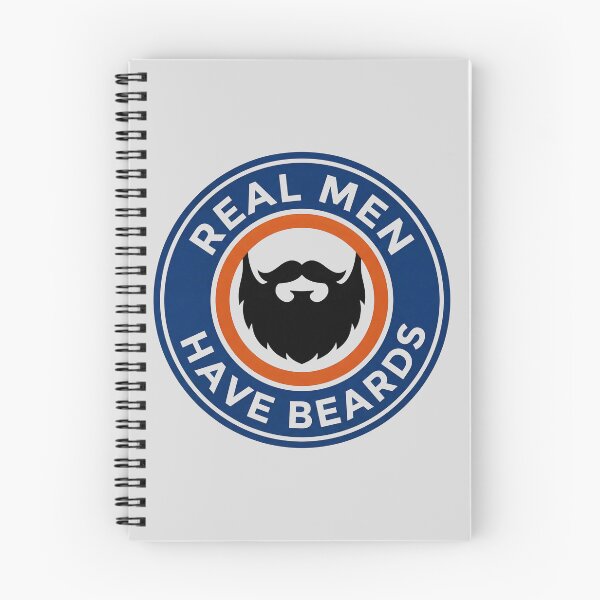 Item preview, Real Men Have Beards Emblem designed and sold by ThreadRiotTees.