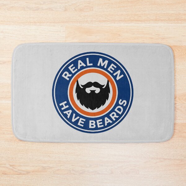 Item preview, Real Men Have Beards Emblem designed and sold by ThreadRiotTees.