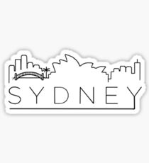 Sydney cityscape Sticker