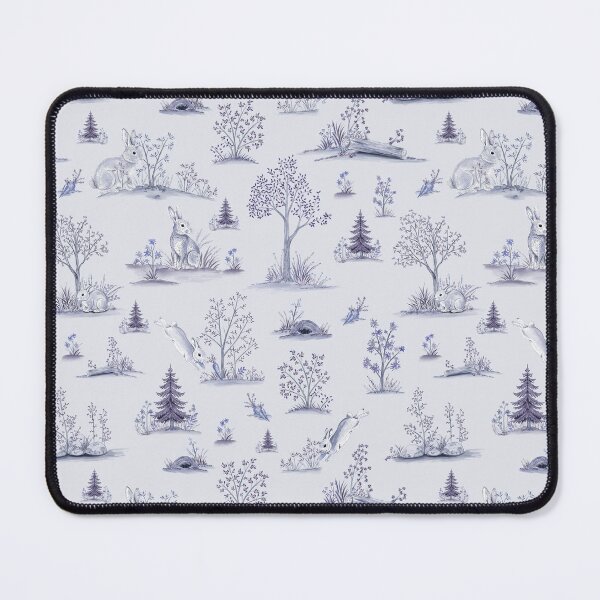 Item preview, Woodland Serenity - Dusty Periwinkle designed and sold by Fabricatemyart.