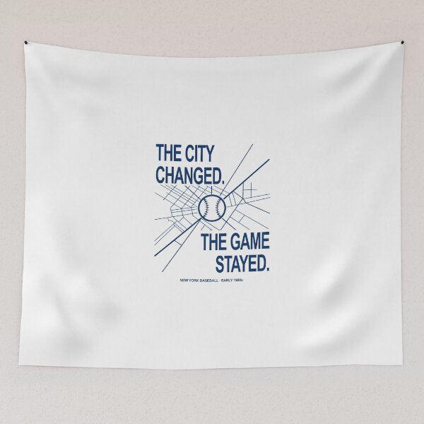 Item preview, New York Baseball – The City Changed The Game Stayed Vintage Design designed and sold by MASMUS27.