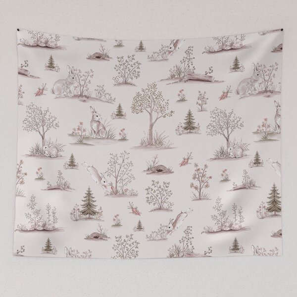 Item preview, Woodland Serenity -Dusty Rose  designed and sold by Fabricatemyart.