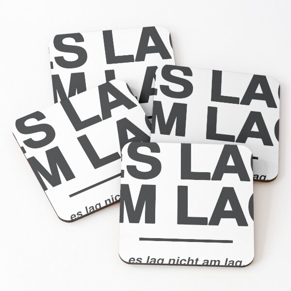 Item preview, It was because of the lag - German Gaming Pun designed and sold by nomadjoiner.