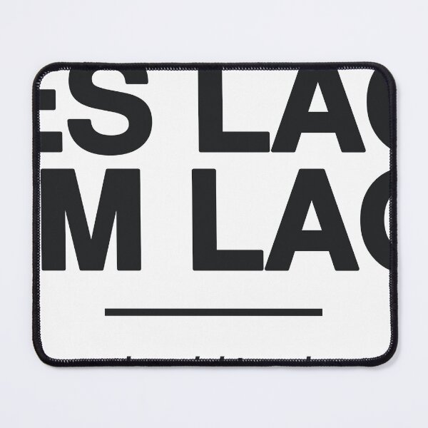 Item preview, It was because of the lag - German Gaming Pun designed and sold by nomadjoiner.