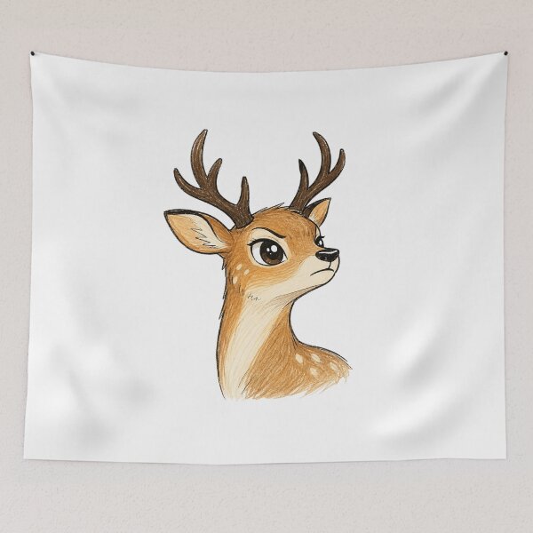 Item preview, Majestic Deer with Grand Antlers designed and sold by Medya-Tivation.