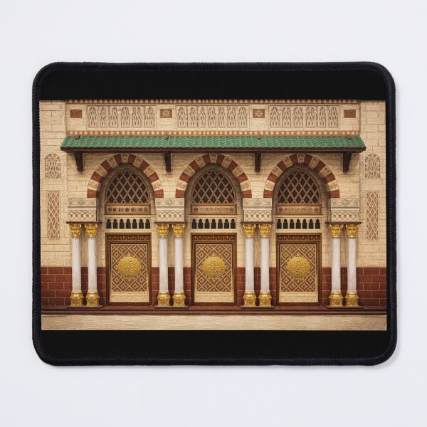 Item preview, Sacred Mosque Doors (V.1) – Islamic Architecture Inspired by Madina designed and sold by D-Islamic.