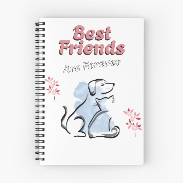 Item preview, Best Friends Are Forever – Minimal Dog and Cat Watercolor Pet Love Design designed and sold by SoulThread Studio.
