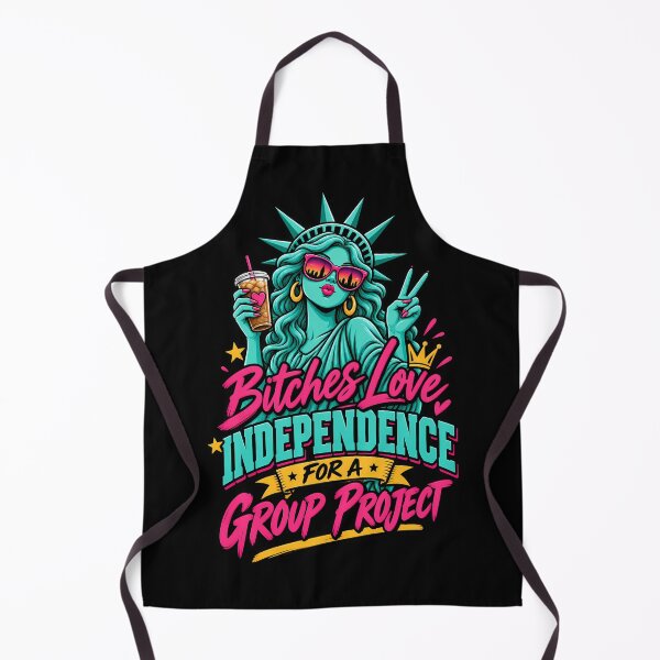 Item preview, Bitches Love Independence Funny 4th of July designed and sold by DarkRelicStudio.