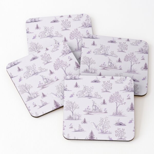 Item preview,  Woodland Serenity - Lavender Gray designed and sold by Fabricatemyart.