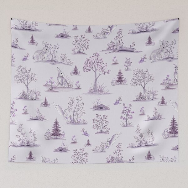 Item preview,  Woodland Serenity - Lavender Gray designed and sold by Fabricatemyart.
