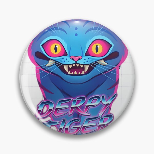 Item preview, Funny Kpop Derpy Tiger Retro Synthwave Vaporwave Aesthetic | Perfect Gift For You And Friends designed and sold by Golden-Glory.