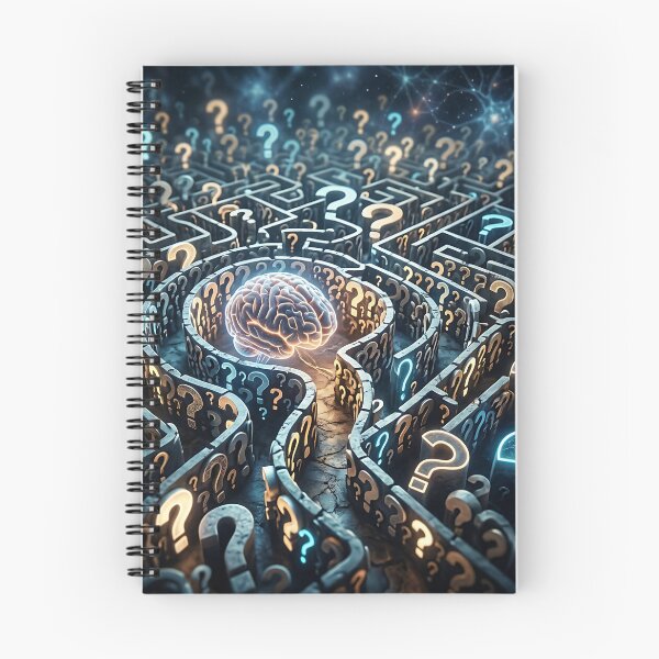 Item preview, Glowing Brain in Question Mark Maze Labyrinth designed and sold by Michaelragheb.