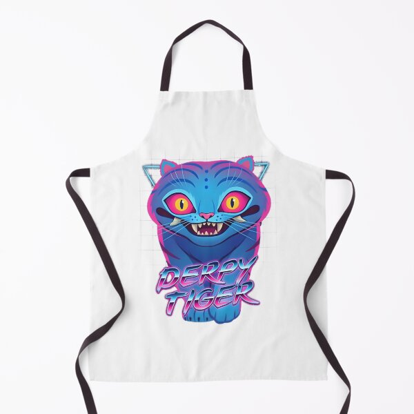 Item preview, Funny Kpop Derpy Tiger Retro Synthwave Vaporwave Aesthetic | Perfect Gift For You And Friends designed and sold by Golden-Glory.