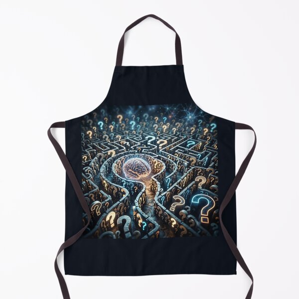 Item preview, Glowing Brain in Question Mark Maze Labyrinth designed and sold by Michaelragheb.