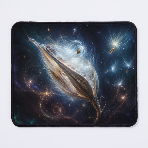 Item preview, Celestial Milkweed: Seeds of Starlight designed and sold by Kimberly Palmer.