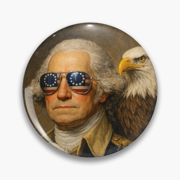 Item preview, George Washington Life Liberty Happiness designed and sold by Americus Maximus Studios.