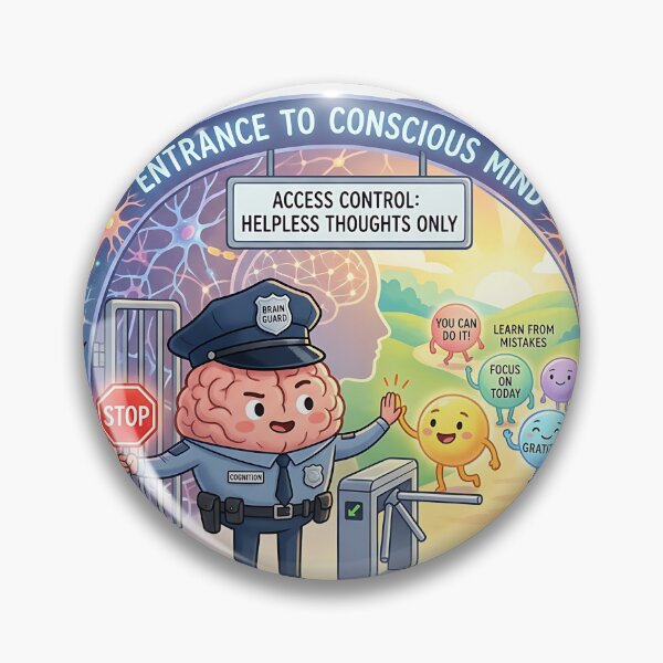 Item preview, Mental Security Guard Cognitive Boundaries Positivity Art designed and sold by Michaelragheb.