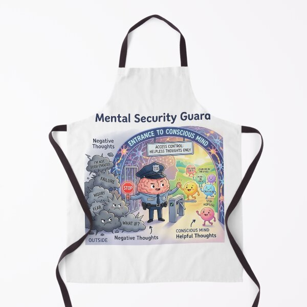 Item preview, Mental Security Guard Cognitive Boundaries Positivity Art designed and sold by Michaelragheb.