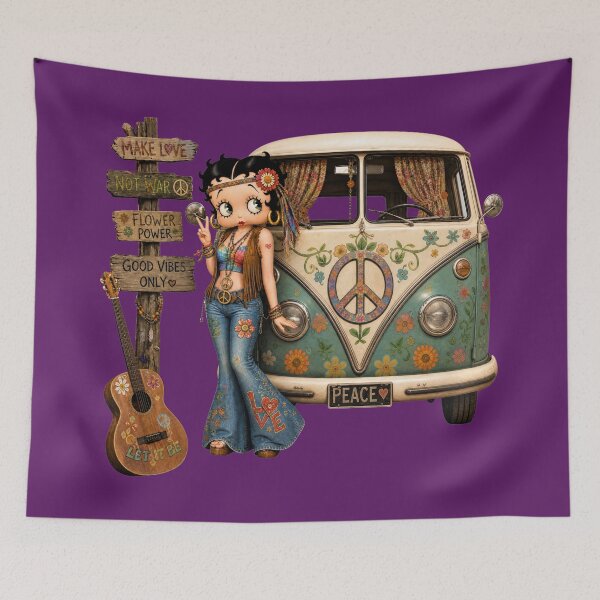 Item preview, HIPPIE BETTY BOOP II designed and sold by BabaSoti.