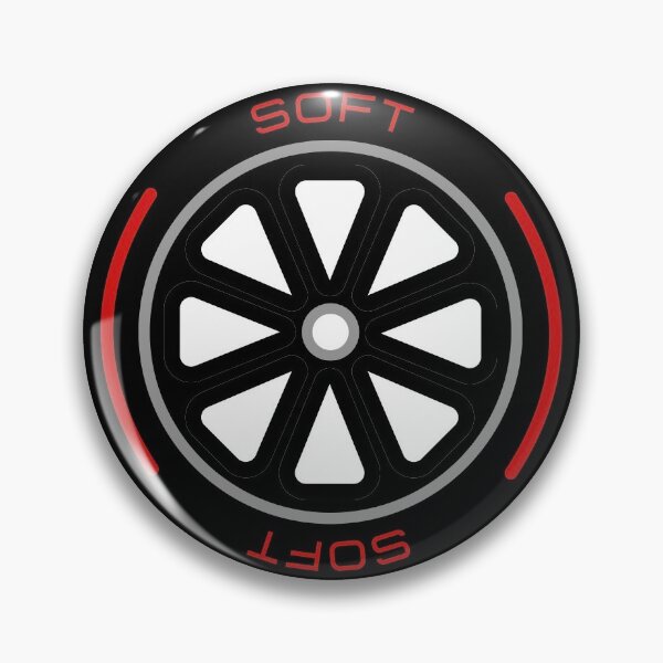 Item preview, F1 Tyre - Soft Compound designed and sold by shtickershop.