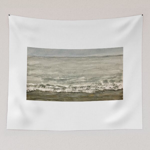 Item preview, Calm Coastal Watercolor Seascape designed and sold by BirdandaBrush.