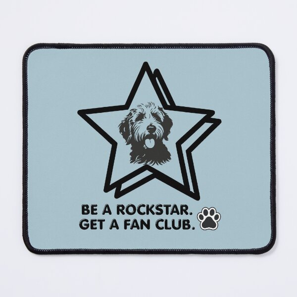 Item preview, Be a Rockstar - Dog lover humor designed and sold by 247DesignStudio.