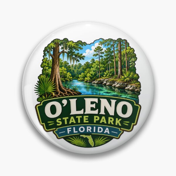 Item preview, O'Leno State Park, Florida - Santa Fe River designed and sold by Myra365Art.