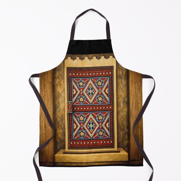 Item preview, Old Arabia Heritage Door - Traditional Najdi Islamic Art designed and sold by D-Islamic.
