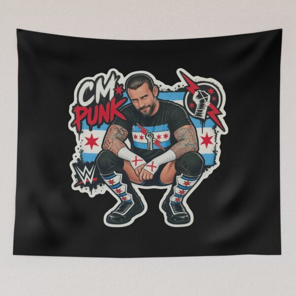 Item preview, CM Punk The Second City Saint designed and sold by JeyVel.