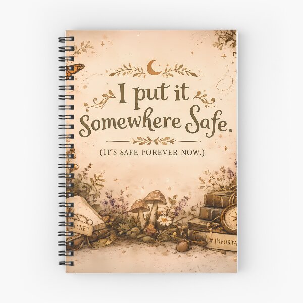 Item preview, I Put It Somewhere Safe — Funny Relatable Quote Art designed and sold by TheWildLanding.