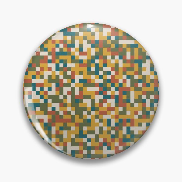 Item preview, Botanical Earthy Modern Boho Pixel Pattern designed and sold by SweetLog.