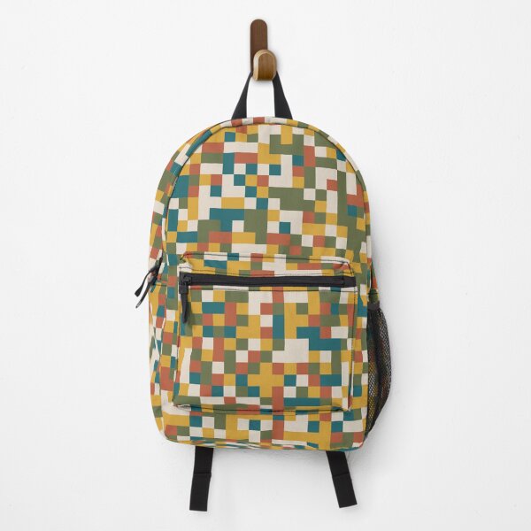 Item preview, Botanical Earthy Modern Boho Pixel Pattern designed and sold by SweetLog.