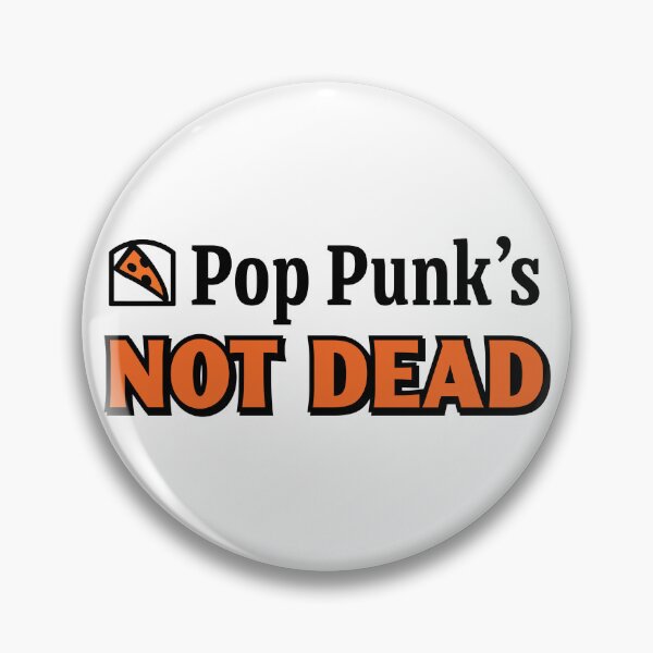 Aperçu de l'œuvre Le pop punk n'est pas mort (noir) créée et vendue par gokartdesigns.