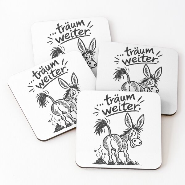 Artikelvorschau, Goldesel, Tiermotiv entworfen und verkauft von Fingolfins Welt.