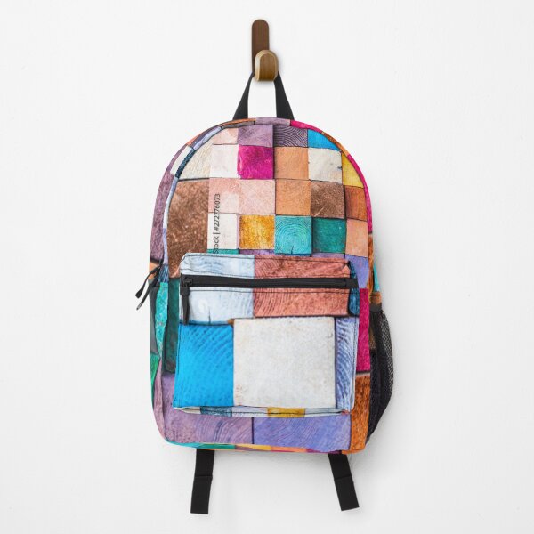 Item preview, Colorful Geometric Mosaic Cube Pattern Modern Abstract Wall Art designed and sold by LuxocaDesigns24.