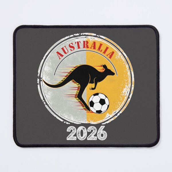 Item preview, Retro Kangaroo Australia Football Fan - Vintage Aussie Soccer Green And Gold | Perfect Gift For You And Friends designed and sold by EduardCh.
