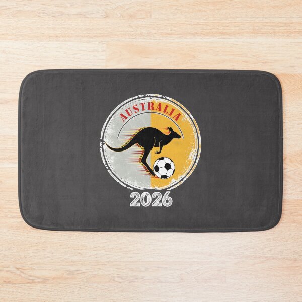 Item preview, Retro Kangaroo Australia Football Fan - Vintage Aussie Soccer Green And Gold | Perfect Gift For You And Friends designed and sold by EduardCh.