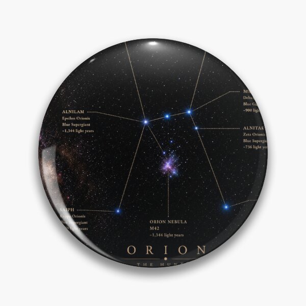 Item preview, Orion Constellation Star Map designed and sold by Qenlo.