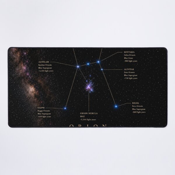 Item preview, Orion Constellation Star Map designed and sold by Qenlo.