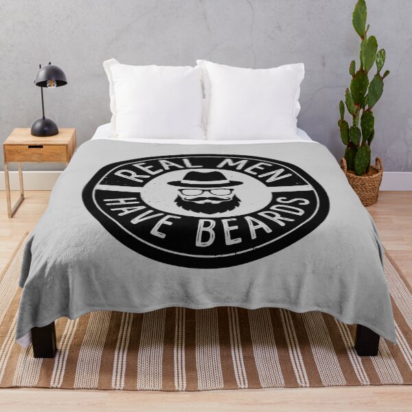 Item preview, Real Men Have Beards - Beard Enthusiast Logo designed and sold by ThreadRiotTees.
