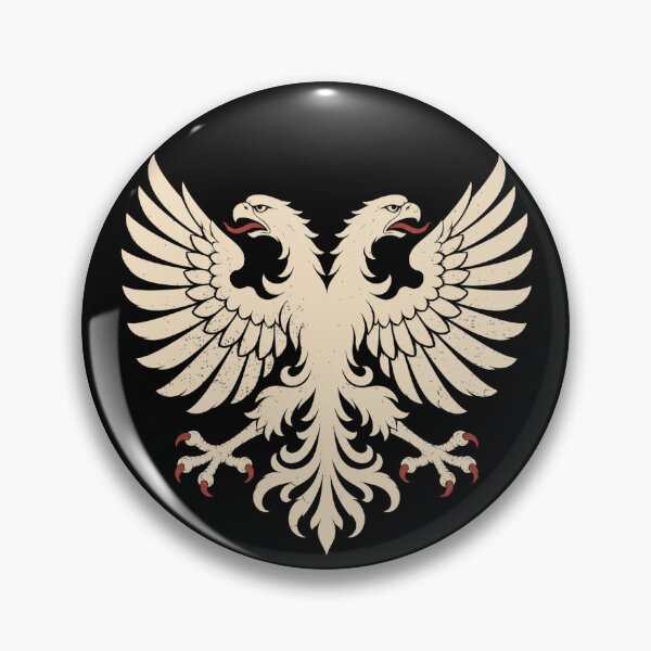 Item preview, Double Headed Eagle Heraldic Emblem – Imperial Medieval Heritage Design designed and sold by Fradikal.