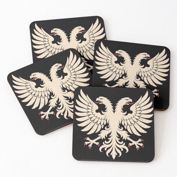 Item preview, Double Headed Eagle Heraldic Emblem – Imperial Medieval Heritage Design designed and sold by Fradikal.