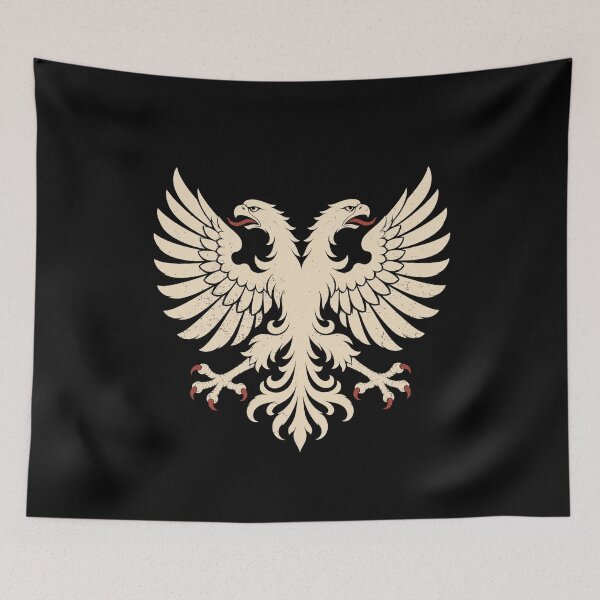 Item preview, Double Headed Eagle Heraldic Emblem – Imperial Medieval Heritage Design designed and sold by Fradikal.