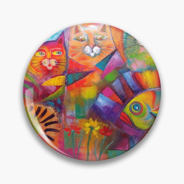 Artikelvorschau, Katzen und Fische entworfen und verkauft von Karin Zeller.