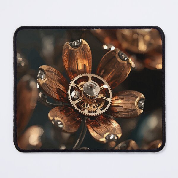 Item preview, Clockwork Blossoms designed and sold by AbstractAnom.