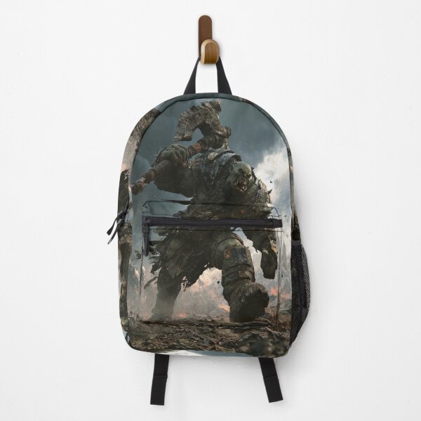 Item preview, A battle-hardened Orc charging across a rugged battlefield beneath dark storm clouds, Fantasy & Mythological Creatures designed and sold by CDC40.