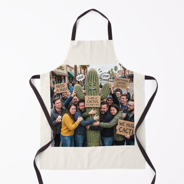 Item preview, Emotional Support Cactus Please Dont Hug Funny designed and sold by Michaelragheb.