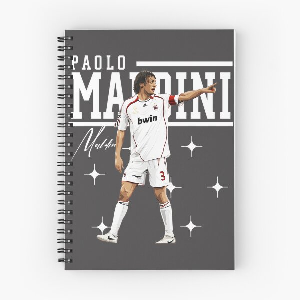 Item preview, Paolo Maldini Legendary Italian Defender Tribute Art - Il Capitano Number 3 Retro Football Design | ⭐⭐⭐⭐⭐ designed and sold by EduardCh.