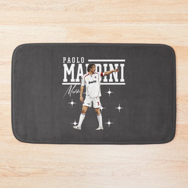 Item preview, Paolo Maldini Legendary Italian Defender Tribute Art - Il Capitano Number 3 Retro Football Design | ⭐⭐⭐⭐⭐ designed and sold by EduardCh.